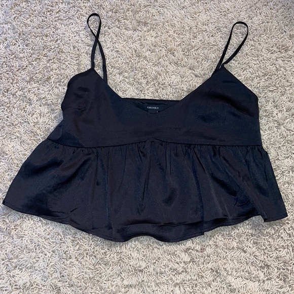 Tops - Polyester black blouse